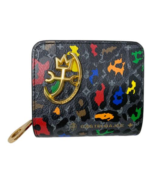 CASTELBAJAC（カステルバジャック）CASTELBAJAC (カステルバジャック) CASTELBAJAC 2つ折り財布 マルチカラーの古着・服飾アイテム