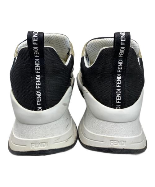 FENDI（フェンディ）FENDI (フェンディ) FENDI Wmns FFluid Mesh Sneakers ホワイト サイズ:38の古着・服飾アイテム