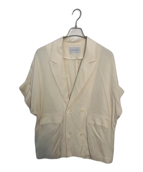 Adam et Rope（アダム エ ロペ）Adam et Rope (アダム エ ロペ) Adam et Rope ショートスリーブジャケット ホワイト サイズ:Freeの古着・服飾アイテム