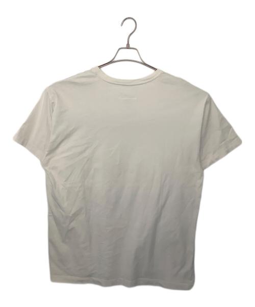 MM6 Maison Margiela（エムエムシックスメゾンマルジェラ）MM6 Maison Margiela (エムエムシックスメゾンマルジェラ) MM6 Maison Margiela CONSTRUCTION BIG Tee 18AW 半袖カットソー ホワイト サイズ:Mの古着・服飾アイテム