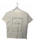MM6 Maison Margiela（エムエムシックスメゾンマルジェラ）の古着「MM6 Maison Margiela CONSTRUCTION BIG Tee 18AW 半袖カットソー」｜ホワイト