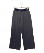 Plageプラージュ）の古着「ロゴウエストイージーパンツ」｜グレー