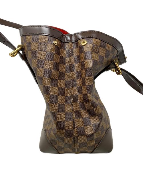 LOUIS VUITTON（ルイ ヴィトン）LOUIS VUITTON (ルイ ヴィトン) トートバッグ LOUIS VUITTON ダミエ ハムステッドMM ブラウンの古着・服飾アイテム