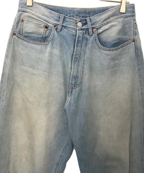 BEAMS（ビームス）BEAMS (ビームス) ワイドフィットデニムパンツ スカイブルー サイズ:Sの古着・服飾アイテム