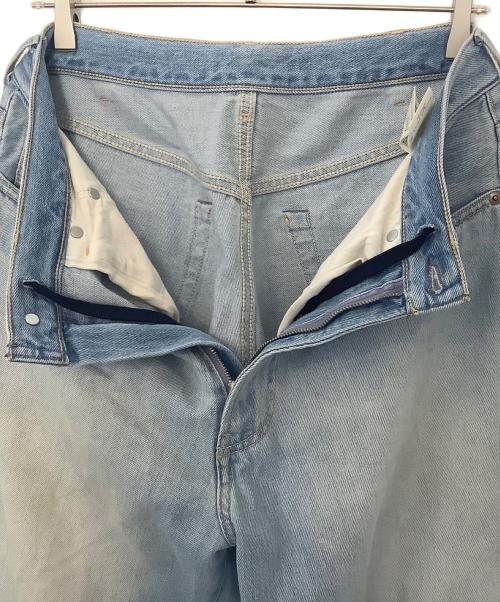 BEAMS（ビームス）BEAMS (ビームス) ワイドフィットデニムパンツ スカイブルー サイズ:Sの古着・服飾アイテム