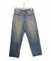 BEAMS（ビームス）の古着「ワイドフィットデニムパンツ」｜スカイブルー