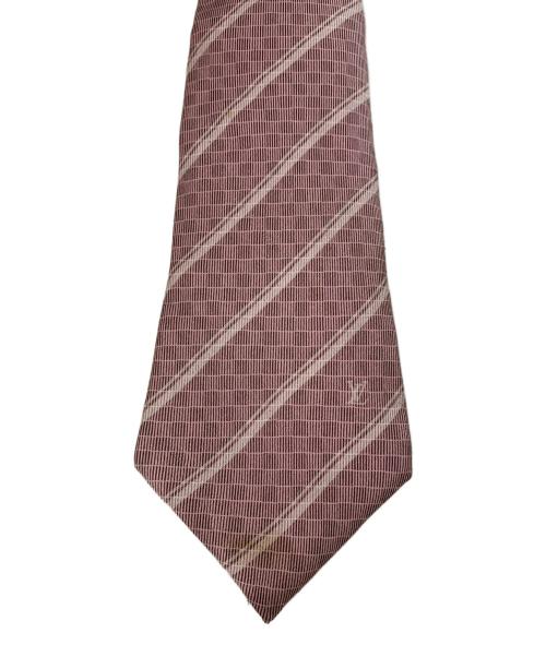 LOUIS VUITTON（ルイ ヴィトン）LOUIS VUITTON (ルイ ヴィトン) LOUIS VUITTON シルクネクタイ ピンク サイズ:-の古着・服飾アイテム