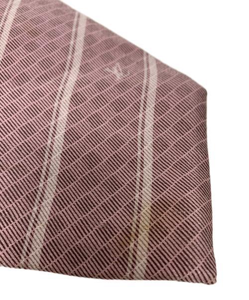 LOUIS VUITTON（ルイ ヴィトン）LOUIS VUITTON (ルイ ヴィトン) LOUIS VUITTON シルクネクタイ ピンク サイズ:-の古着・服飾アイテム