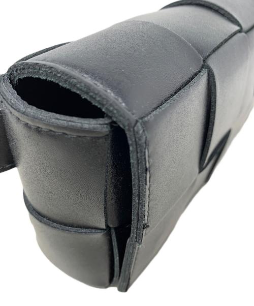 BOTTEGA VENETA（ボッテガベネタ）BOTTEGA VENETA (ボッテガベネタ) ウエストバッグ ブラックの古着・服飾アイテム