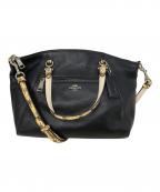 COACHコーチ）の古着「COACH 2WAYバッグ」｜ブラック