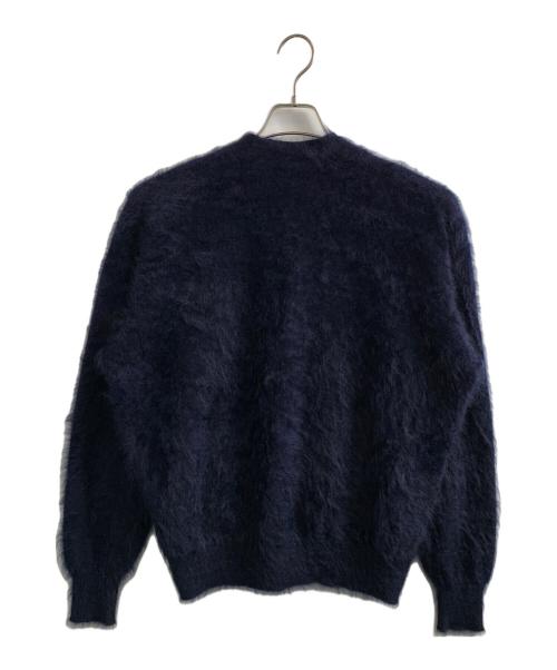 ssstein（シュタイン）ssstein (シュタイン) ssstein Cotton Cashmere Knit Cardigan 厚手カーディガン ネイビー サイズ:Sの古着・服飾アイテム