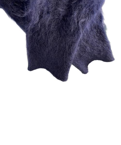 ssstein（シュタイン）ssstein (シュタイン) ssstein Cotton Cashmere Knit Cardigan 厚手カーディガン ネイビー サイズ:Sの古着・服飾アイテム