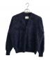 ssstein（シュタイン）の古着「ssstein Cotton Cashmere Knit Cardigan 厚手カーディガン」｜ネイビー