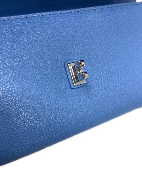 FURLA（フルラ）FURLA (フルラ) FURLA 長財布 ブルーの古着・服飾アイテム