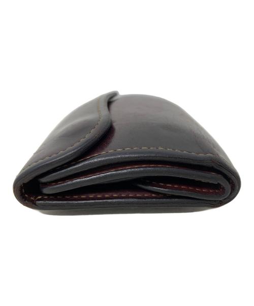 WILDSWANS（ワイルドスワンズ）WILDSWANS (ワイルドスワンズ) WILDSWANS ENO 3つ折り財布 ダークブラウンの古着・服飾アイテム