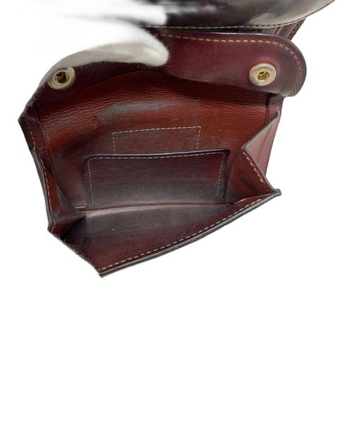 WILDSWANS（ワイルドスワンズ）WILDSWANS (ワイルドスワンズ) WILDSWANS ENO 3つ折り財布 ダークブラウンの古着・服飾アイテム