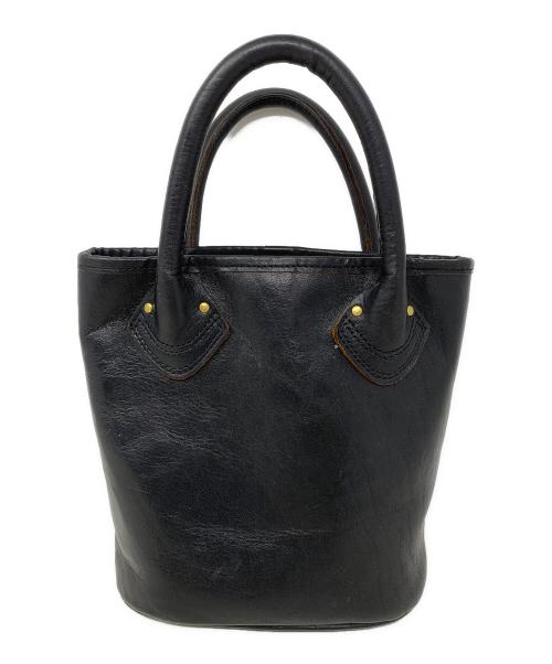 JUNKYSTYLE（ジャンキースタイル）junkystyle (ジャンキースタイル) junkystyle レザーミニトートバッグ ブラックの古着・服飾アイテム