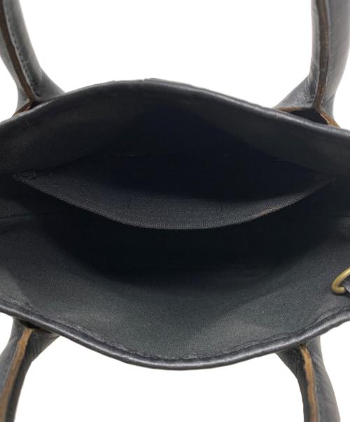 JUNKYSTYLE（ジャンキースタイル）junkystyle (ジャンキースタイル) junkystyle レザーミニトートバッグ ブラックの古着・服飾アイテム