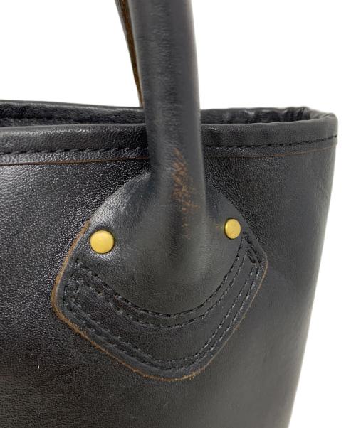 JUNKYSTYLE（ジャンキースタイル）junkystyle (ジャンキースタイル) junkystyle レザーミニトートバッグ ブラックの古着・服飾アイテム