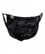 COACHコーチ）の古着「COACH ショルダーバッグ」｜ブラック