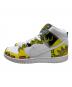 NIKE (ナイキ) DE LA SOUL (デラソウル) NIKE DE LA SOUL DUNK HIGH ハイカットスニーカー ホワイト×イエロー サイズ:28.5cm：10000円