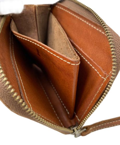 土屋鞄（ツチヤカバン）土屋鞄 (ツチヤカバン) 土屋鞄 ディアリオ ハンディLファスナー ブラウンの古着・服飾アイテム