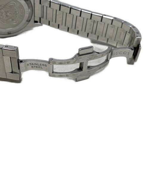 GUCCI（グッチ）GUCCI (グッチ) GUCCI パンテオン SSブレスレット リストウォッチ レッドの古着・服飾アイテム