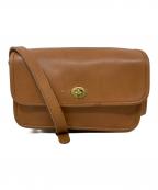 COACHコーチ）の古着「COACH ショルダーバッグ」｜ブラウン