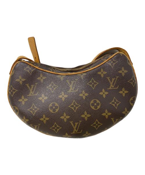 LOUIS VUITTON（ルイ ヴィトン）LOUIS VUITTON (ルイ ヴィトン) LOUIS VUITTON モノグラム ポシェットクロワッサン ショルダーバッグ ブラウンの古着・服飾アイテム