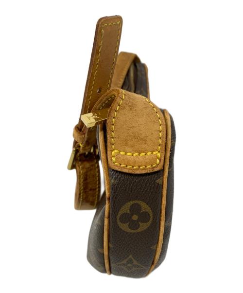 LOUIS VUITTON（ルイ ヴィトン）LOUIS VUITTON (ルイ ヴィトン) LOUIS VUITTON モノグラム ポシェットクロワッサン ショルダーバッグ ブラウンの古着・服飾アイテム