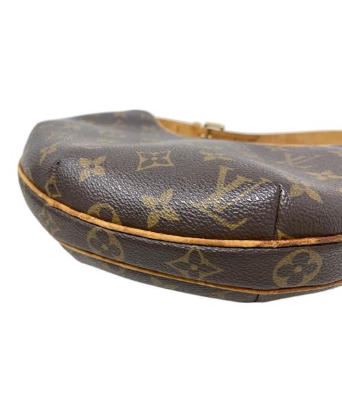 LOUIS VUITTON（ルイ ヴィトン）LOUIS VUITTON (ルイ ヴィトン) LOUIS VUITTON モノグラム ポシェットクロワッサン ショルダーバッグ ブラウンの古着・服飾アイテム
