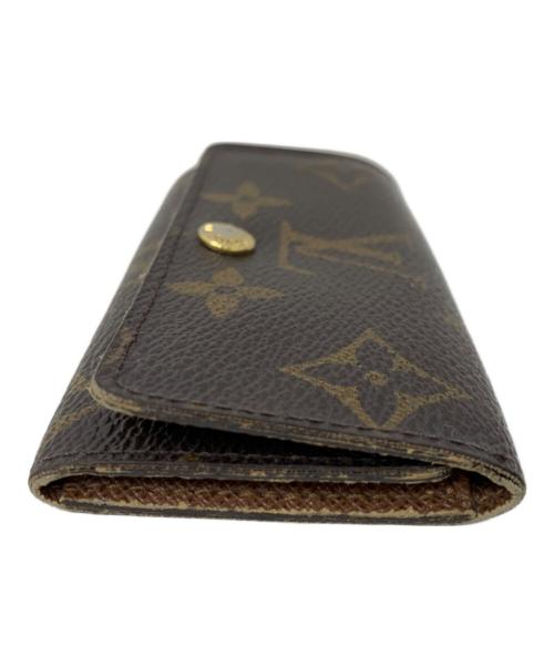 LOUIS VUITTON（ルイ ヴィトン）LOUIS VUITTON (ルイ ヴィトン) LOUIS VUITTON モノグラム ミュルティクレ 4 キーケース ブラウンの古着・服飾アイテム