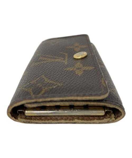 LOUIS VUITTON（ルイ ヴィトン）LOUIS VUITTON (ルイ ヴィトン) LOUIS VUITTON モノグラム ミュルティクレ 4 キーケース ブラウンの古着・服飾アイテム