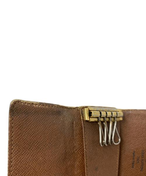 LOUIS VUITTON（ルイ ヴィトン）LOUIS VUITTON (ルイ ヴィトン) LOUIS VUITTON モノグラム ミュルティクレ 4 キーケース ブラウンの古着・服飾アイテム