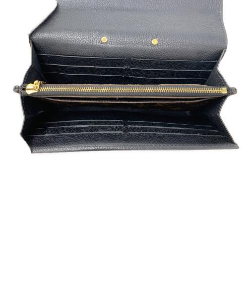 LOUIS VUITTON（ルイ ヴィトン）LOUIS VUITTON (ルイ ヴィトン) LOUIS VUITTON モノグラム ポルトフォイユ・パラス 長財布 ブラック×ブラウンの古着・服飾アイテム