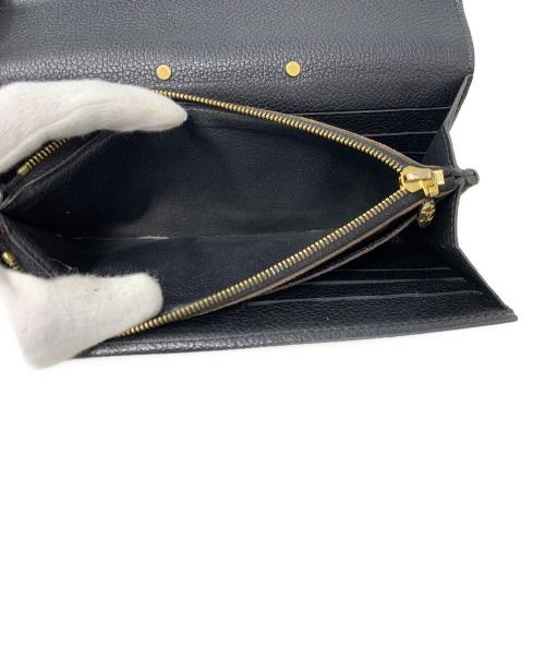 LOUIS VUITTON（ルイ ヴィトン）LOUIS VUITTON (ルイ ヴィトン) LOUIS VUITTON モノグラム ポルトフォイユ・パラス 長財布 ブラック×ブラウンの古着・服飾アイテム