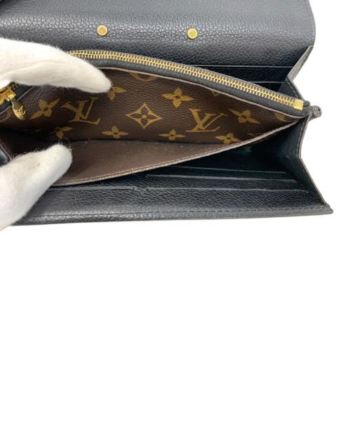 LOUIS VUITTON（ルイ ヴィトン）LOUIS VUITTON (ルイ ヴィトン) LOUIS VUITTON モノグラム ポルトフォイユ・パラス 長財布 ブラック×ブラウンの古着・服飾アイテム