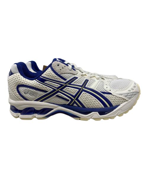 asics（アシックス）asics (アシックス) END. (エンド) asics END. GEL-NIMBUS 10.1 ローカットスニーカー ホワイト×ブルー サイズ:29㎝  未使用品の古着・服飾アイテム