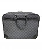 LOUIS VUITTONルイ ヴィトン）の古着「LOUIS VUITTON ダミエ ビジネスバッグ」｜ブラック