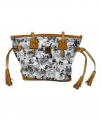 DISNEY×DOONEY&BOURKEディズニー×ドゥーニーアンドバーク）の古着「Disney DOONEY&BOURKE トートバッグ」｜ホワイト