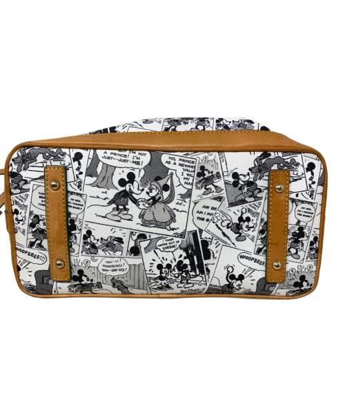DISNEY（ディズニー）Disney (ディズニー) DOONEY&BOURKE (ドゥーニーアンドバーク) Disney DOONEY&BOURKE トートバッグ ホワイトの古着・服飾アイテム