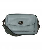 COACHコーチ）の古着「COACH ショルダーバッグ」｜ブルー