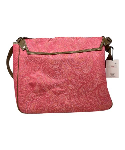 AVACATION（アヴァケーション）AVACATION (アヴァケーション) ショルダーバッグ ピンク×ブラウンの古着・服飾アイテム