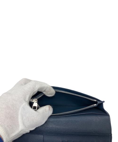 LOUIS VUITTON（ルイ ヴィトン）LOUIS VUITTON (ルイ ヴィトン) 長財布 ネイビーの古着・服飾アイテム
