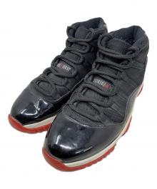 NIKE（ナイキ）の古着「NIKE エアジョーダン11 レトロ ハイカットスニーカー」｜ブラック