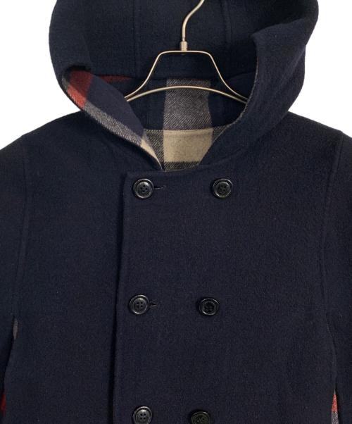 BLUE LABEL CRESTBRIDGE（ブルーレーベルクレストブリッジ）BLUE LABEL CRESTBRIDGE (ブルーレーベルクレストブリッジ) BLUE LABEL CRESTBRIDGE ポンチョ ネイビー サイズ:38の古着・服飾アイテム