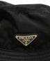 中古・古着 PRADA (プラダ) PRADA Re Nylon 1HC137 2DMI バケットハット ブラック：50000円