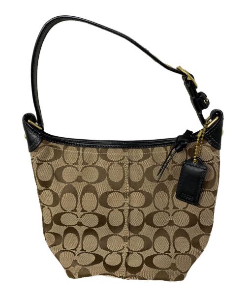 COACH（コーチ）COACH (コーチ) COACH ハンドバッグ ベージュの古着・服飾アイテム