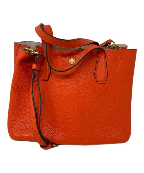 TORY BURCH（トリーバーチ）TORY BURCH (トリーバーチ) TORY BURCH 2WAYバッグ オレンジの古着・服飾アイテム