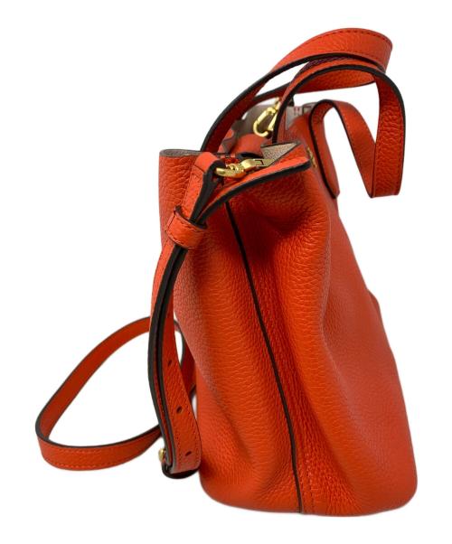 TORY BURCH（トリーバーチ）TORY BURCH (トリーバーチ) TORY BURCH 2WAYバッグ オレンジの古着・服飾アイテム